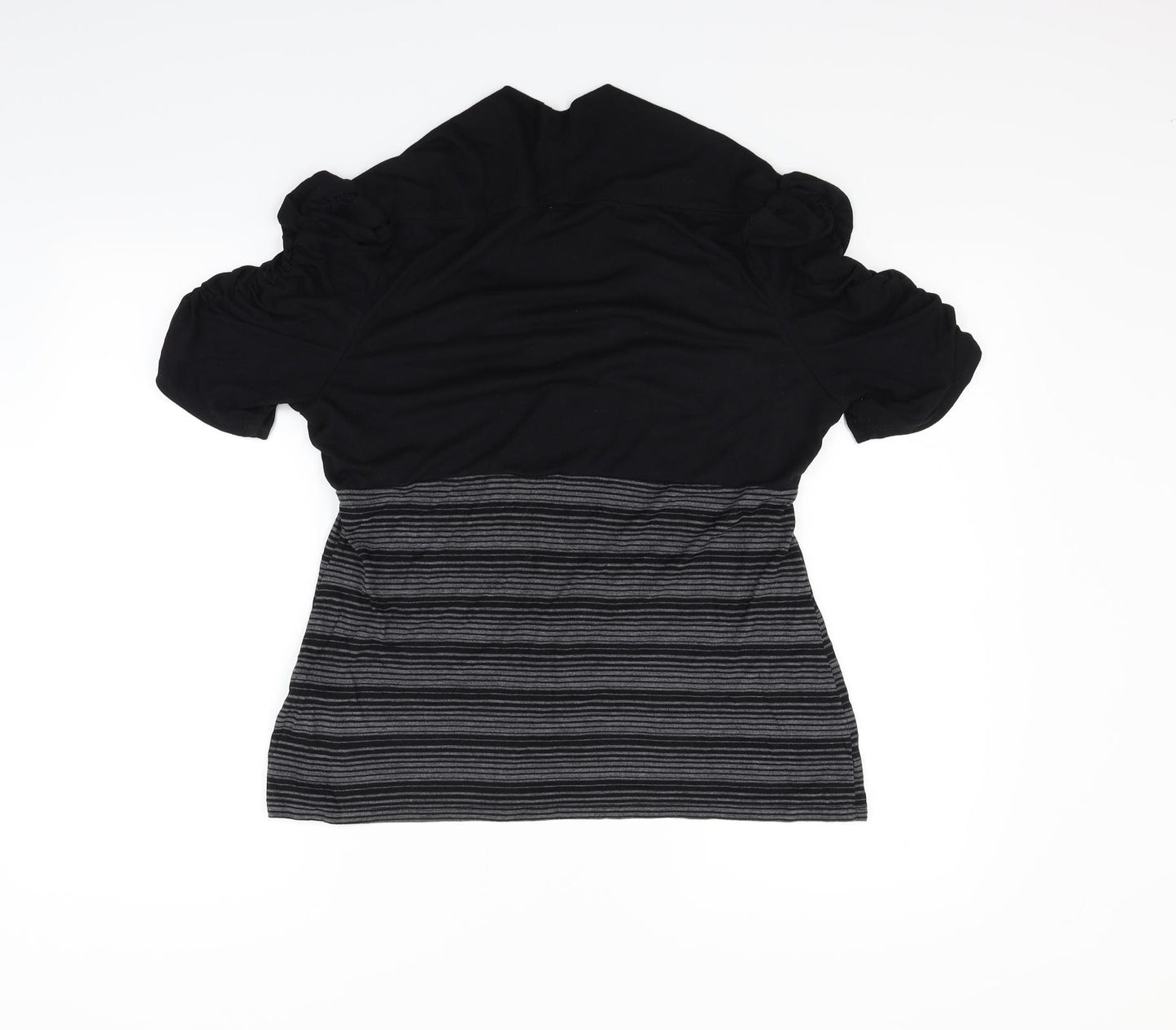George Womens Black   Basic T-Shirt Size 18