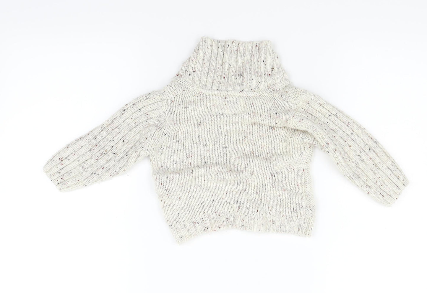 Marks and Spencer  White   Cardigan Jumper Size 6-9 Months