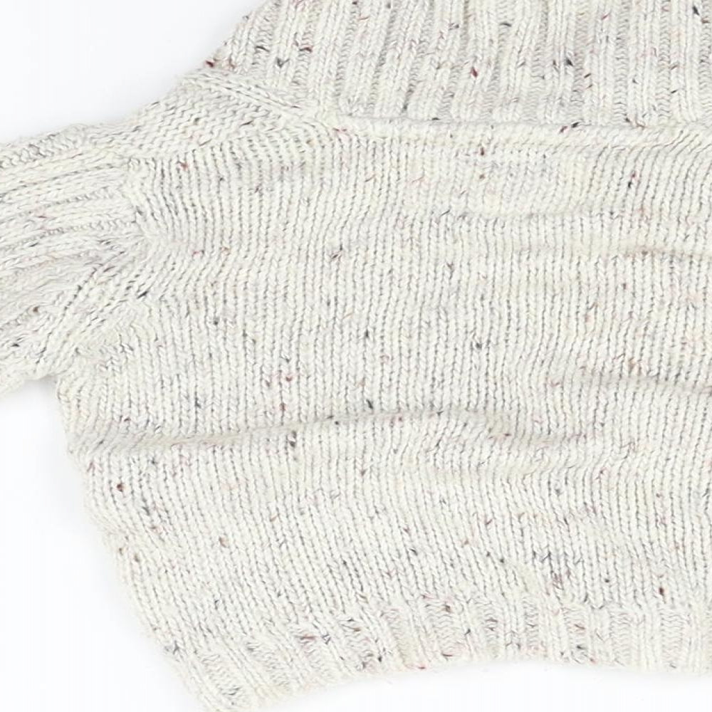 Marks and Spencer  White   Cardigan Jumper Size 6-9 Months