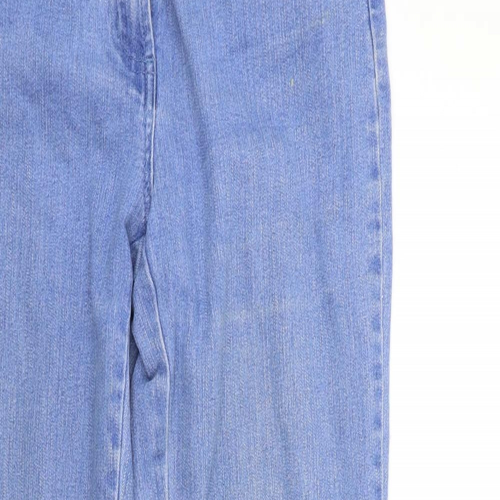 Preworn Womens Blue   Straight Jeans Size 10 L28 in