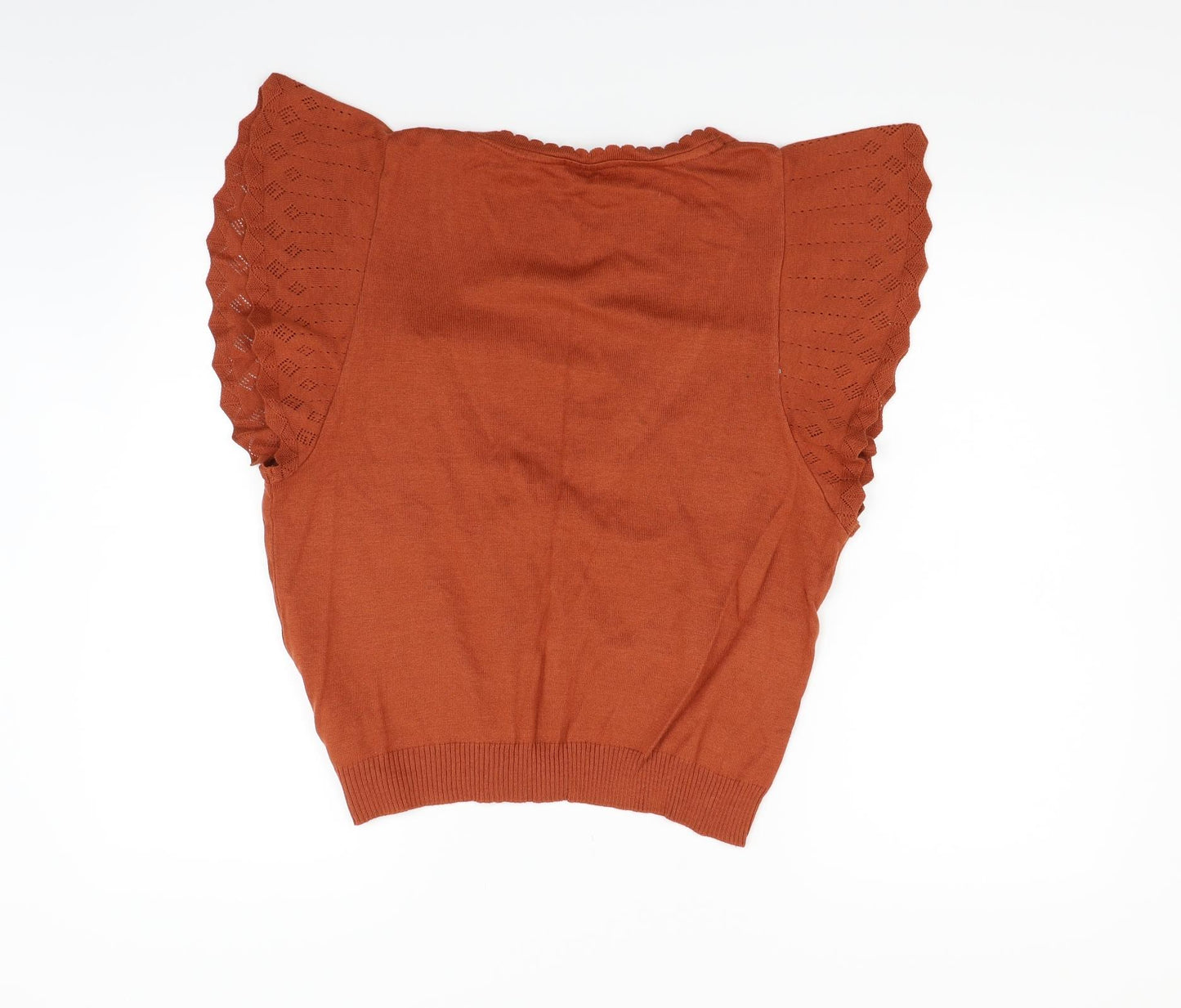 George Womens Orange   Cardigan Jumper Size 18