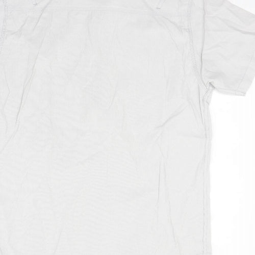 Lee Cooper Mens White    Button-Up Size M