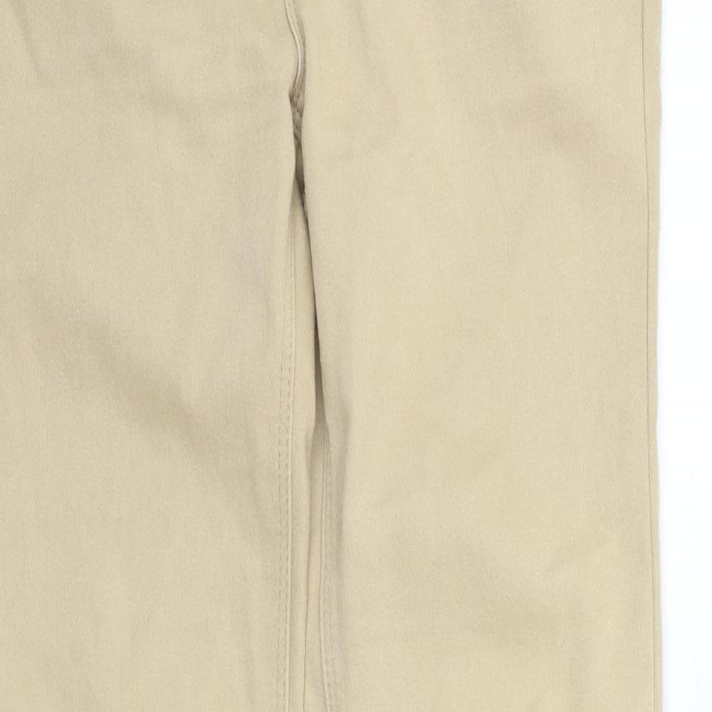deniem & co Womens Beige   Trousers  Size 10 L30 in