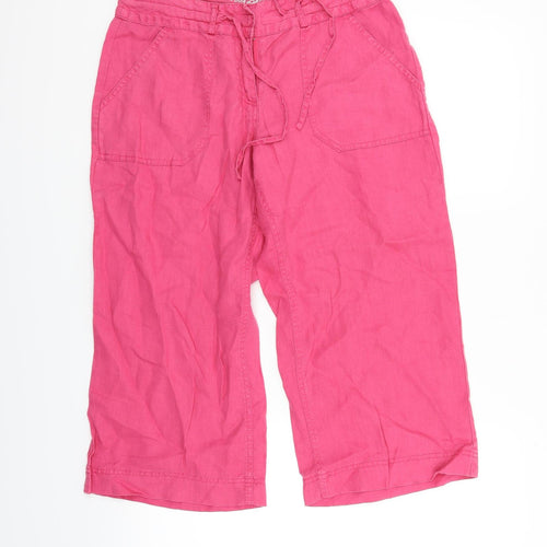 Atmosphere Womens Pink   Trousers  Size 10 L20 in