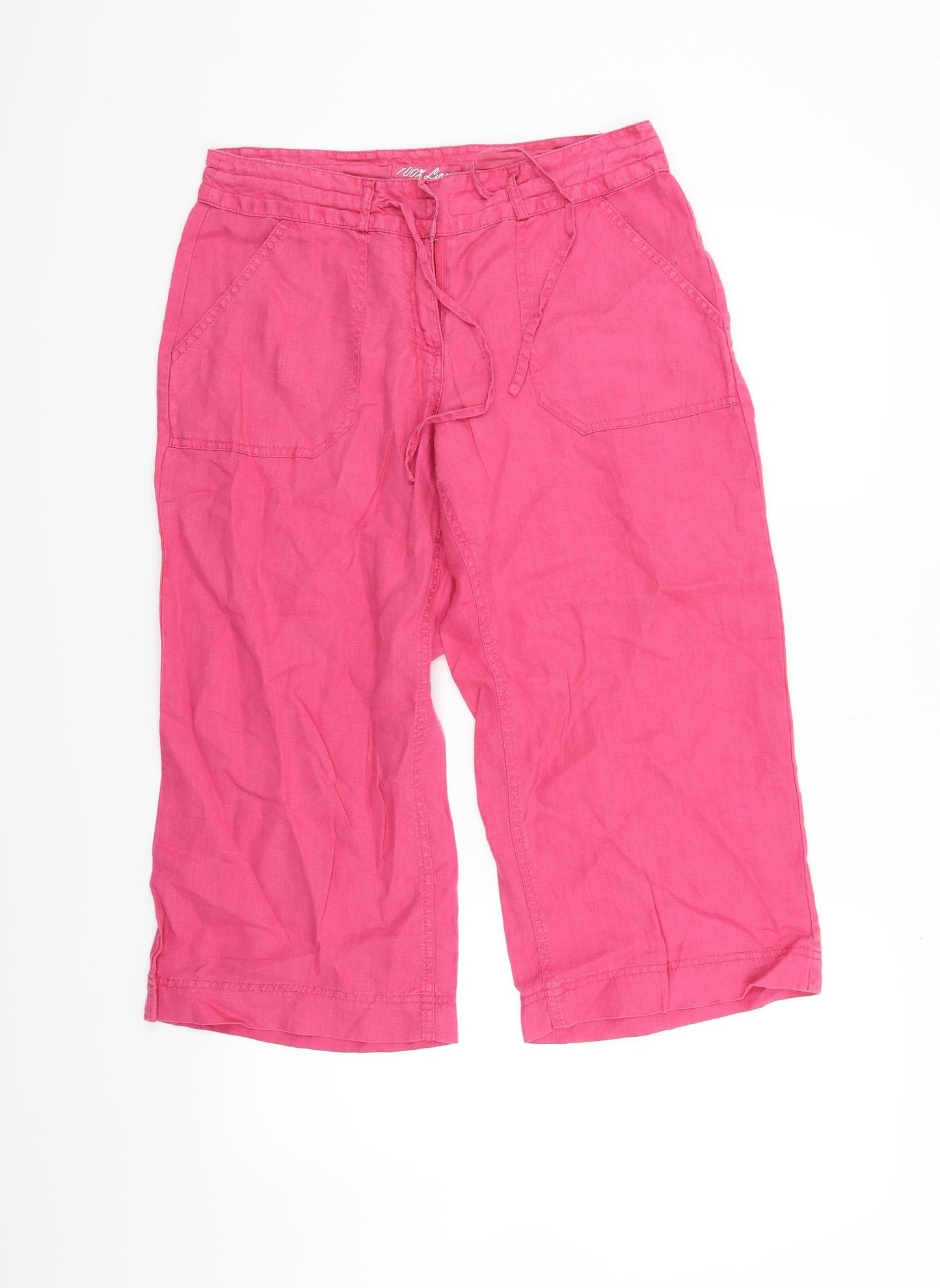 Atmosphere Womens Pink   Trousers  Size 10 L20 in