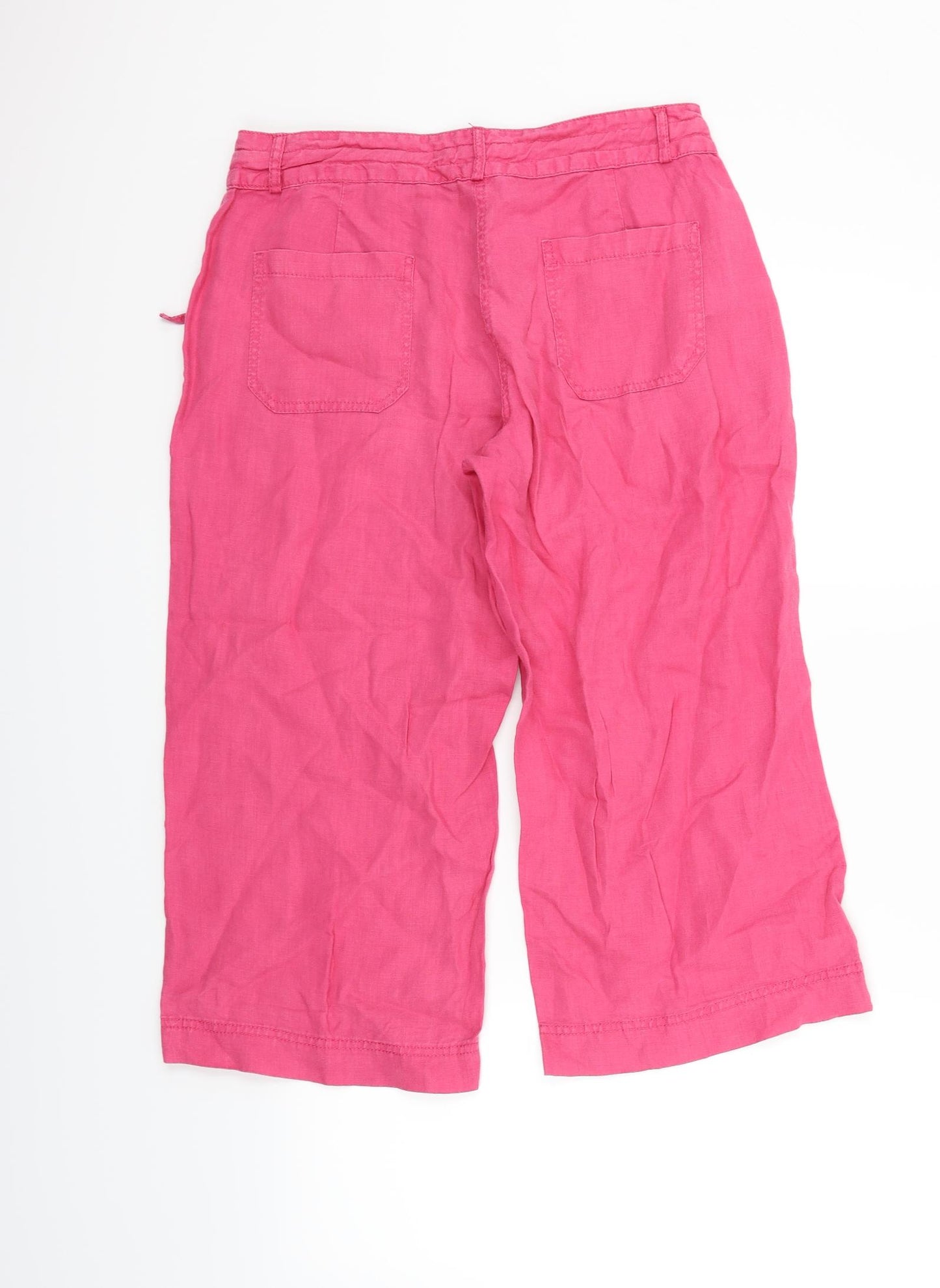 Atmosphere Womens Pink   Trousers  Size 10 L20 in