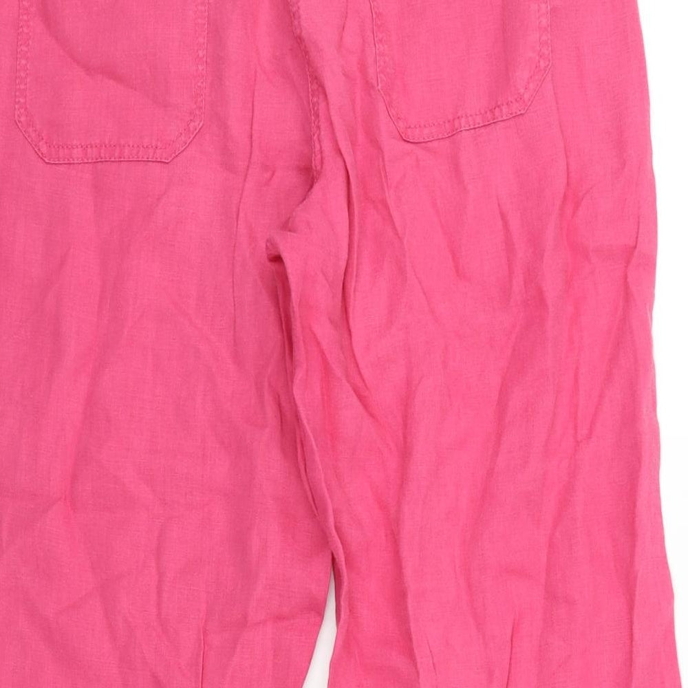 Atmosphere Womens Pink   Trousers  Size 10 L20 in