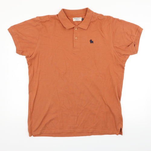 jack and jones Mens Orange    Polo Size XL