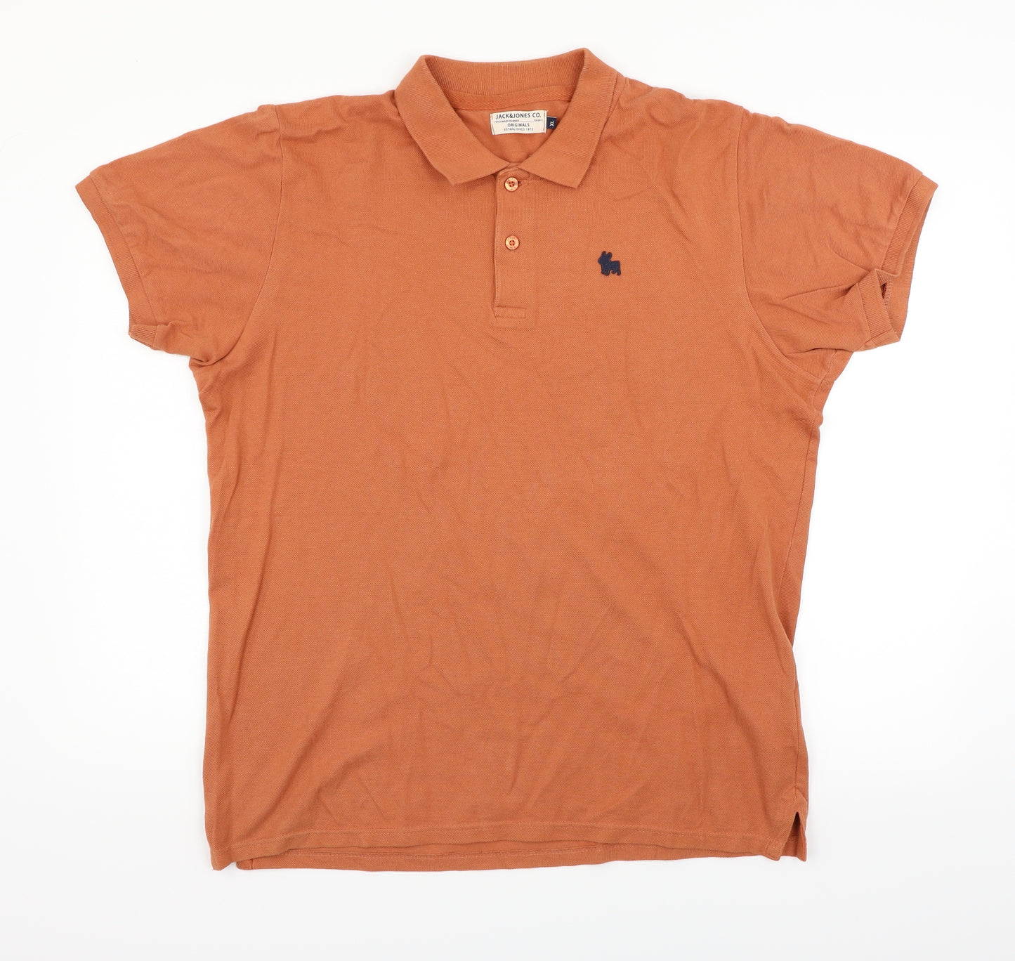 jack and jones Mens Orange    Polo Size XL