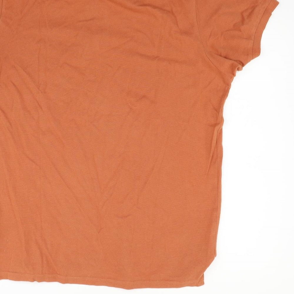 jack and jones Mens Orange    Polo Size XL