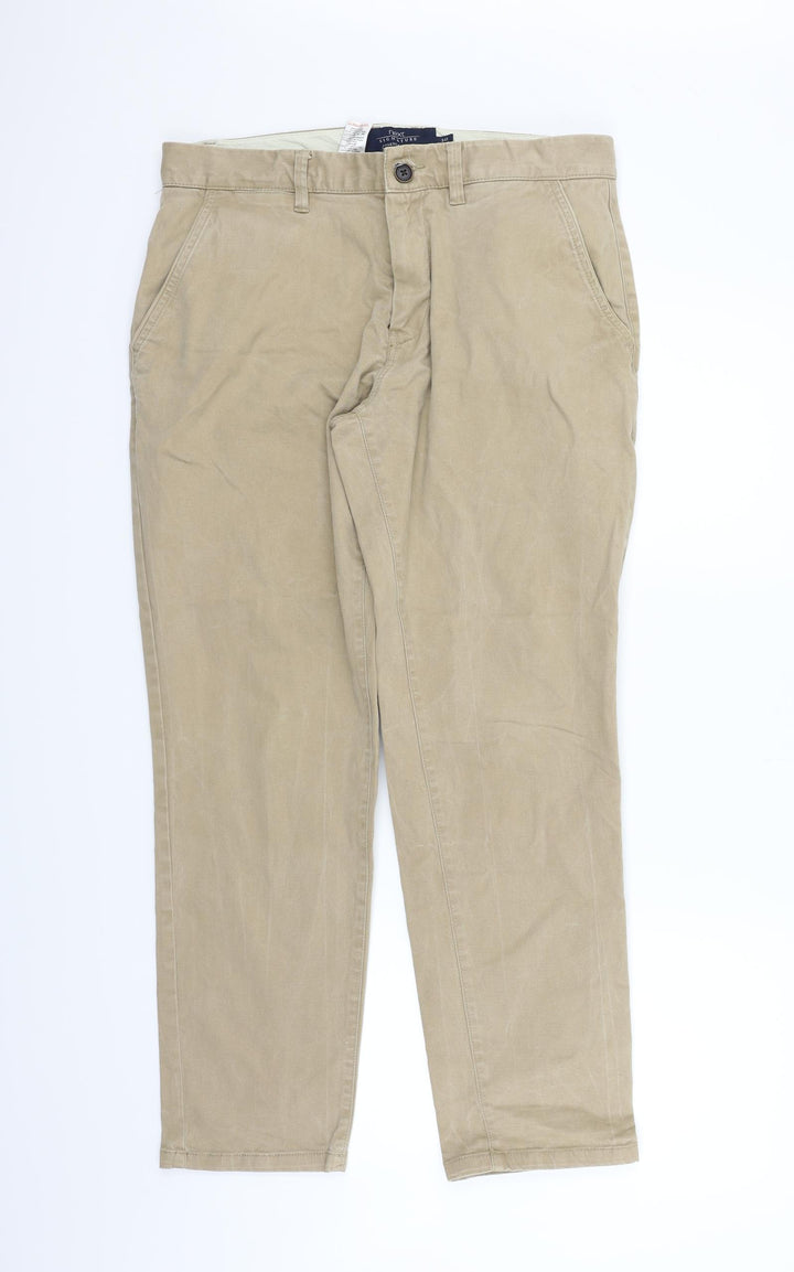 NEXT Womens Beige   Trousers  Size 34 L28 in