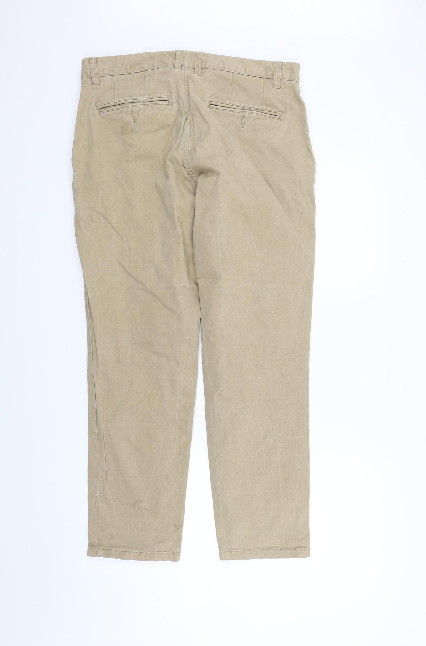 NEXT Womens Beige   Trousers  Size 34 L28 in
