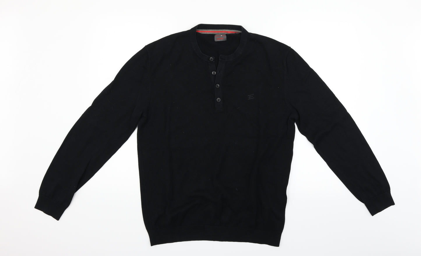 ESPIRIT Mens Black   Pullover Jumper Size M
