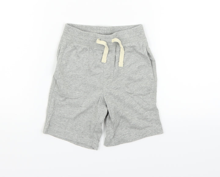 Gap Girls Grey Houndstooth  Cut-Off Shorts Size 4 Years