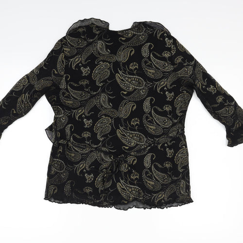 Bonmarché Womens Black   Basic Blouse Size M