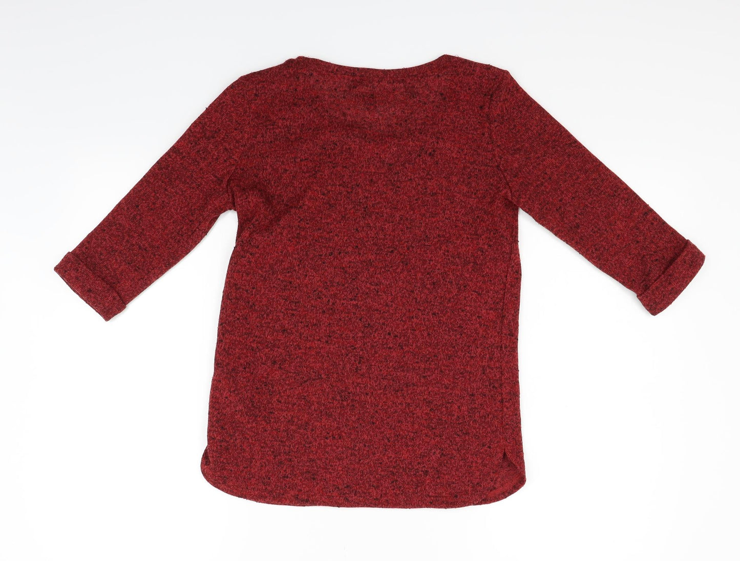 New Look Womens Red   Pullover Jumper Size 8
