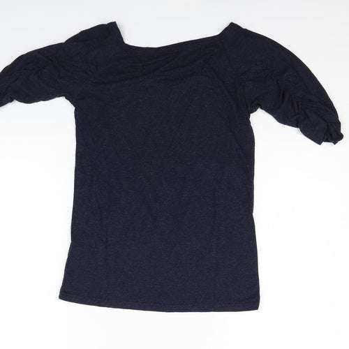Topshop Womens Blue   Basic T-Shirt Size 8