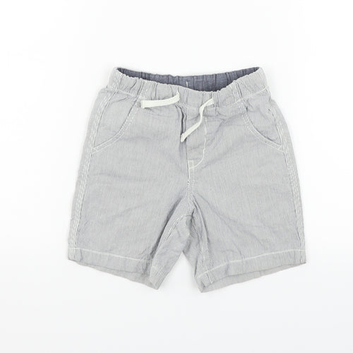 Gap Girls White Striped  Cut-Off Shorts Size 4 Years