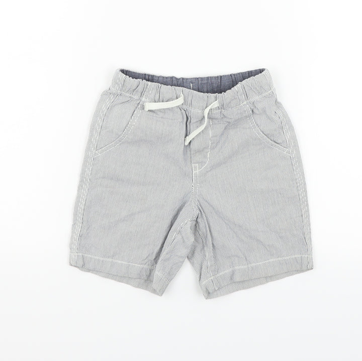 Gap Girls White Striped  Cut-Off Shorts Size 4 Years