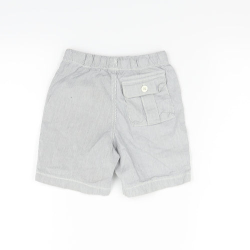 Gap Girls White Striped  Cut-Off Shorts Size 4 Years