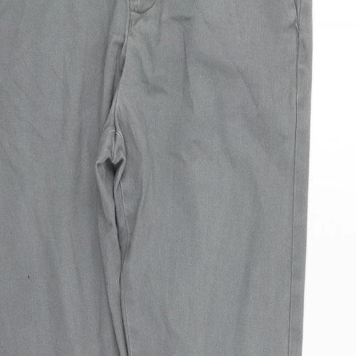 Topman Mens Grey   Straight Jeans Size M L32 in