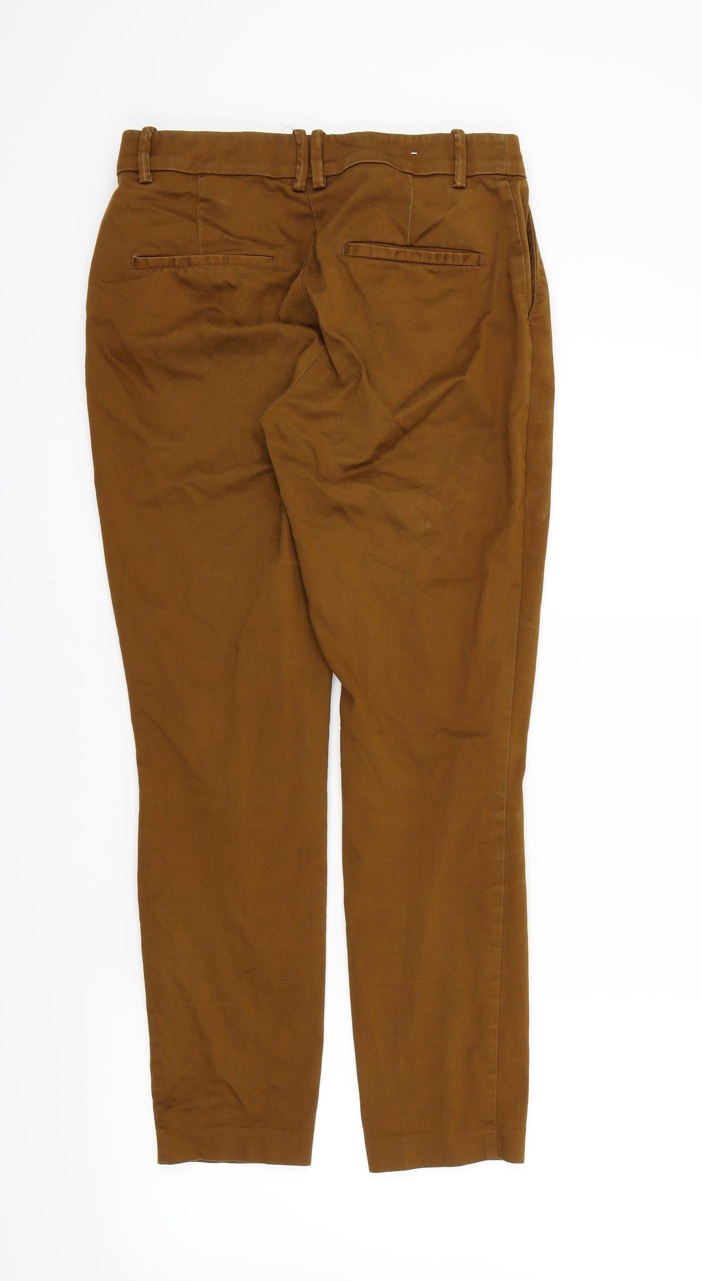H&M Womens Brown   Trousers  Size 6 L26 in