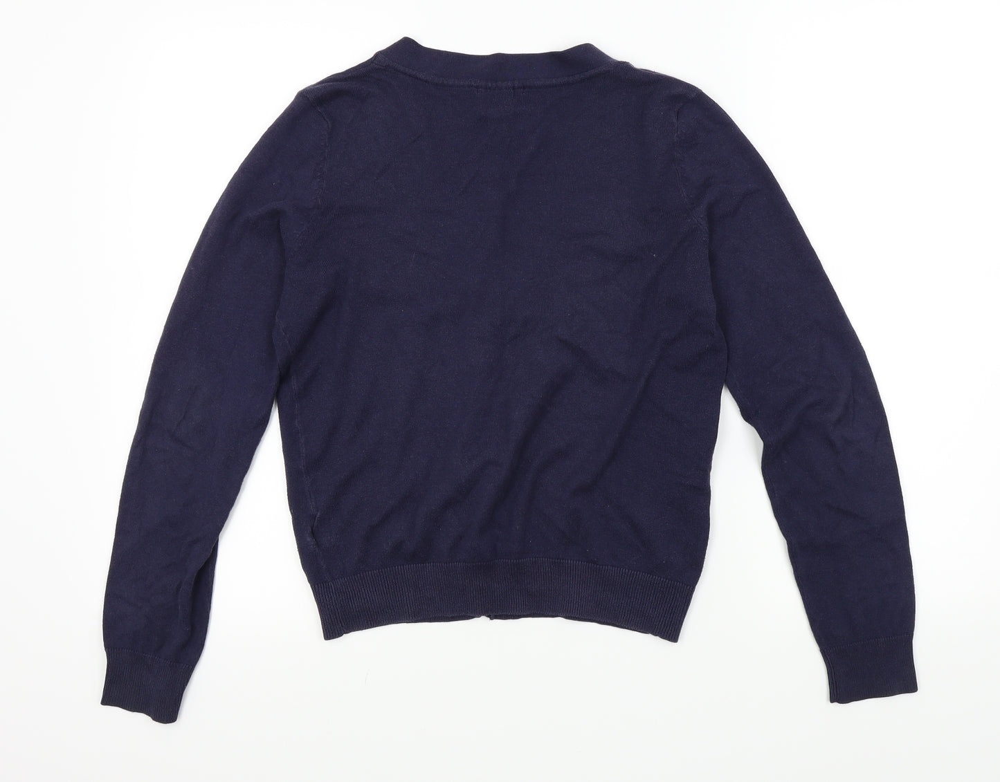 H&M Womens Blue   Cardigan Jumper Size M
