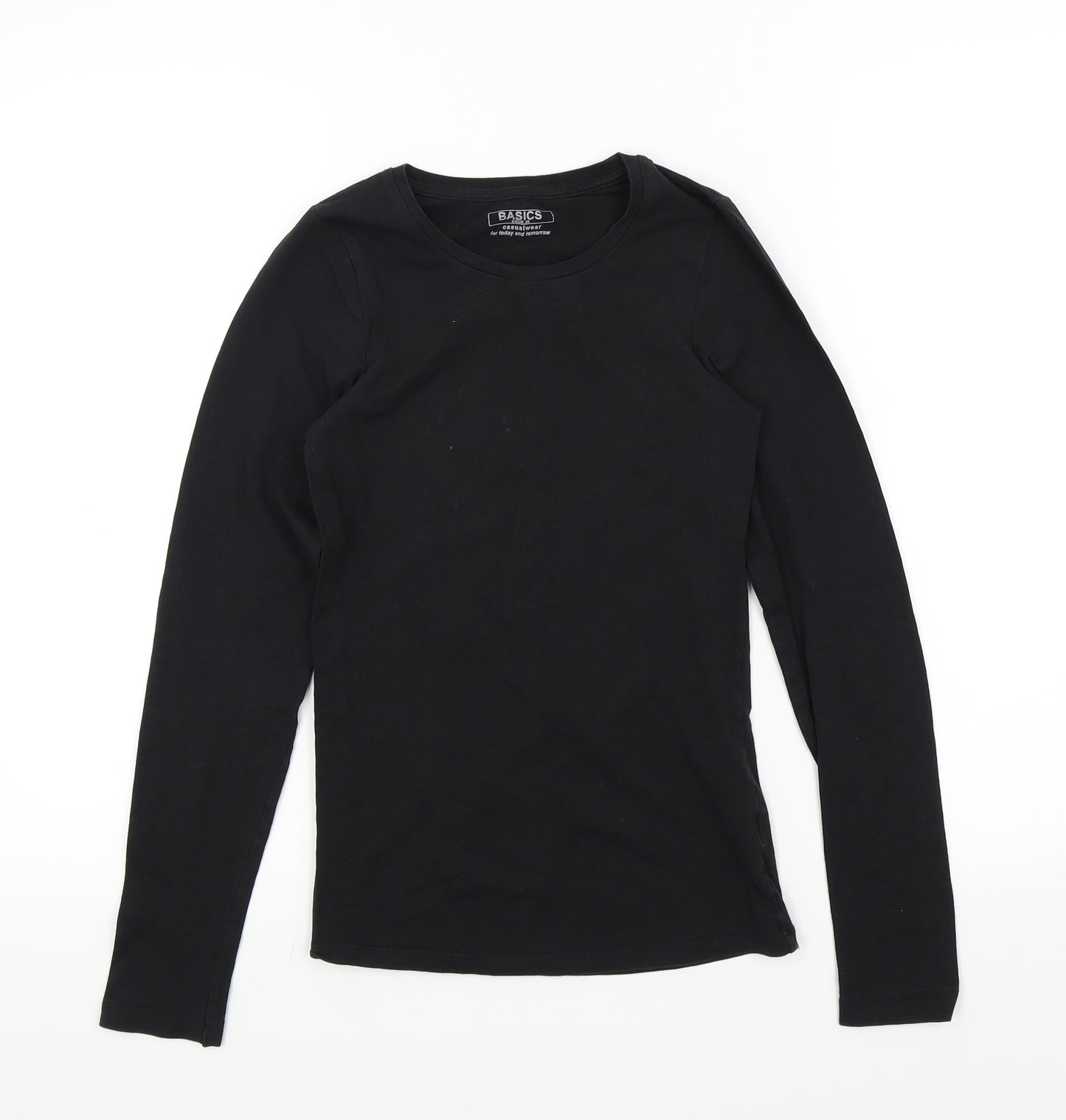 pimark Womens Black   Basic T-Shirt Size 8