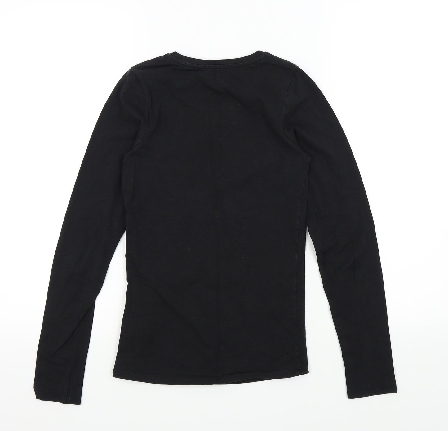 pimark Womens Black   Basic T-Shirt Size 8