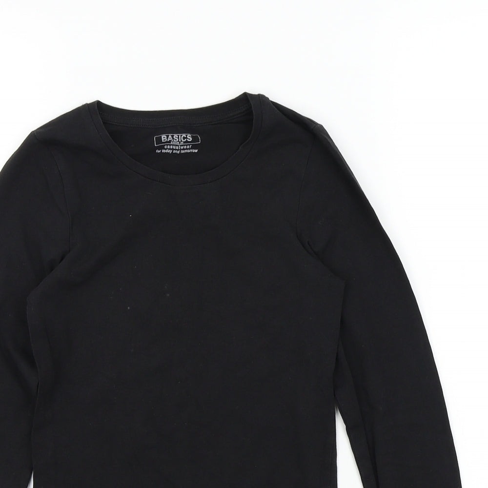 pimark Womens Black   Basic T-Shirt Size 8