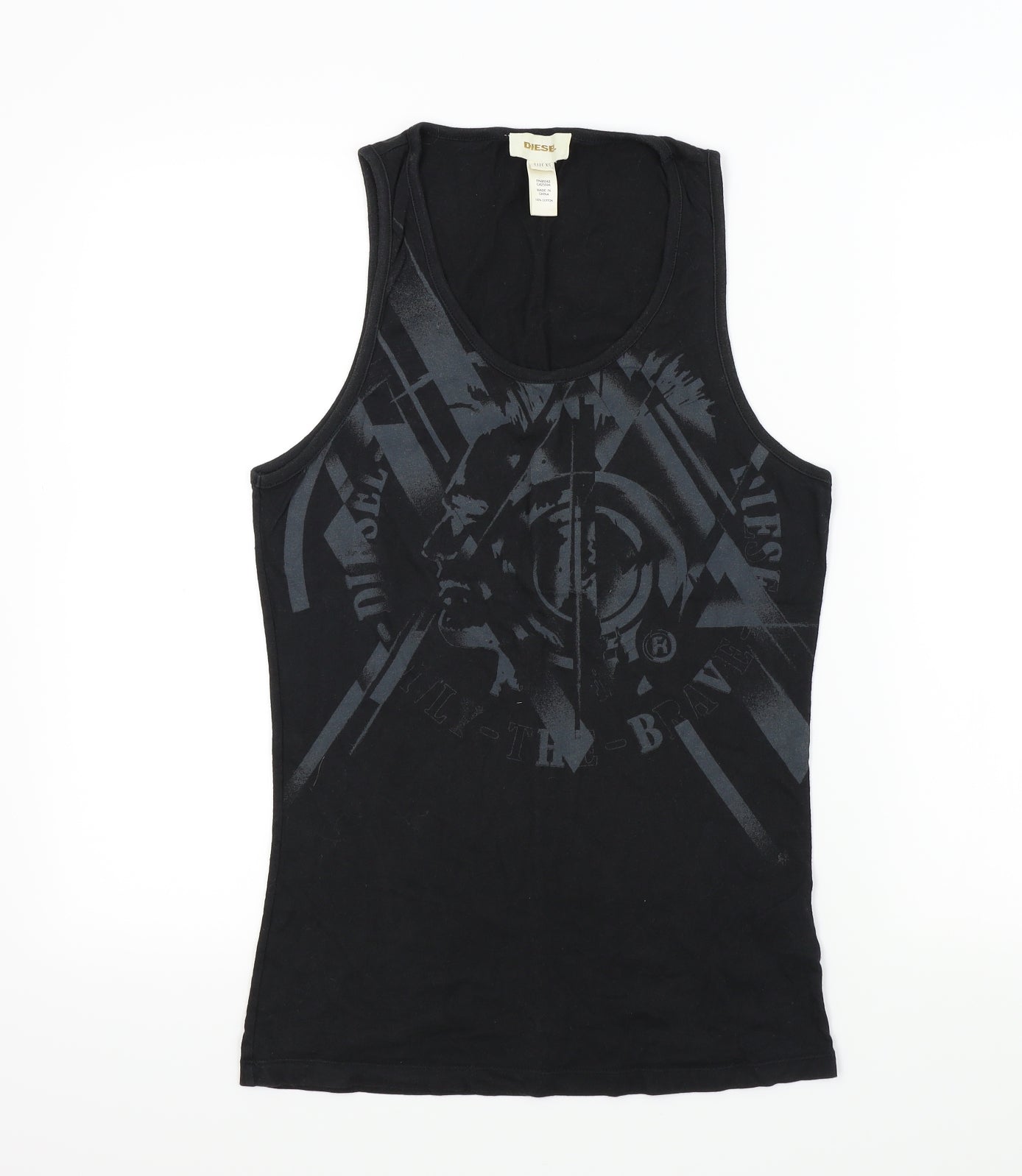 Diesel Womens Black   Basic T-Shirt Size XS  - DIESEL