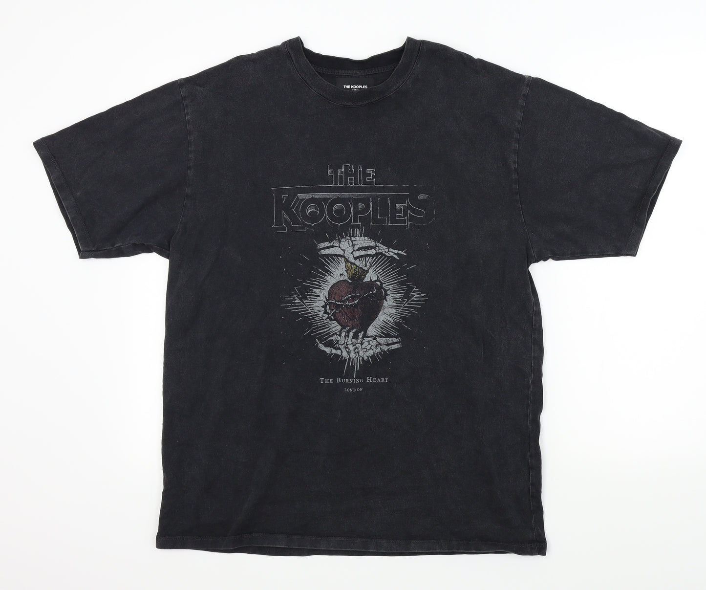 The Kooples Mens Black    T-Shirt Size L  - the kooples