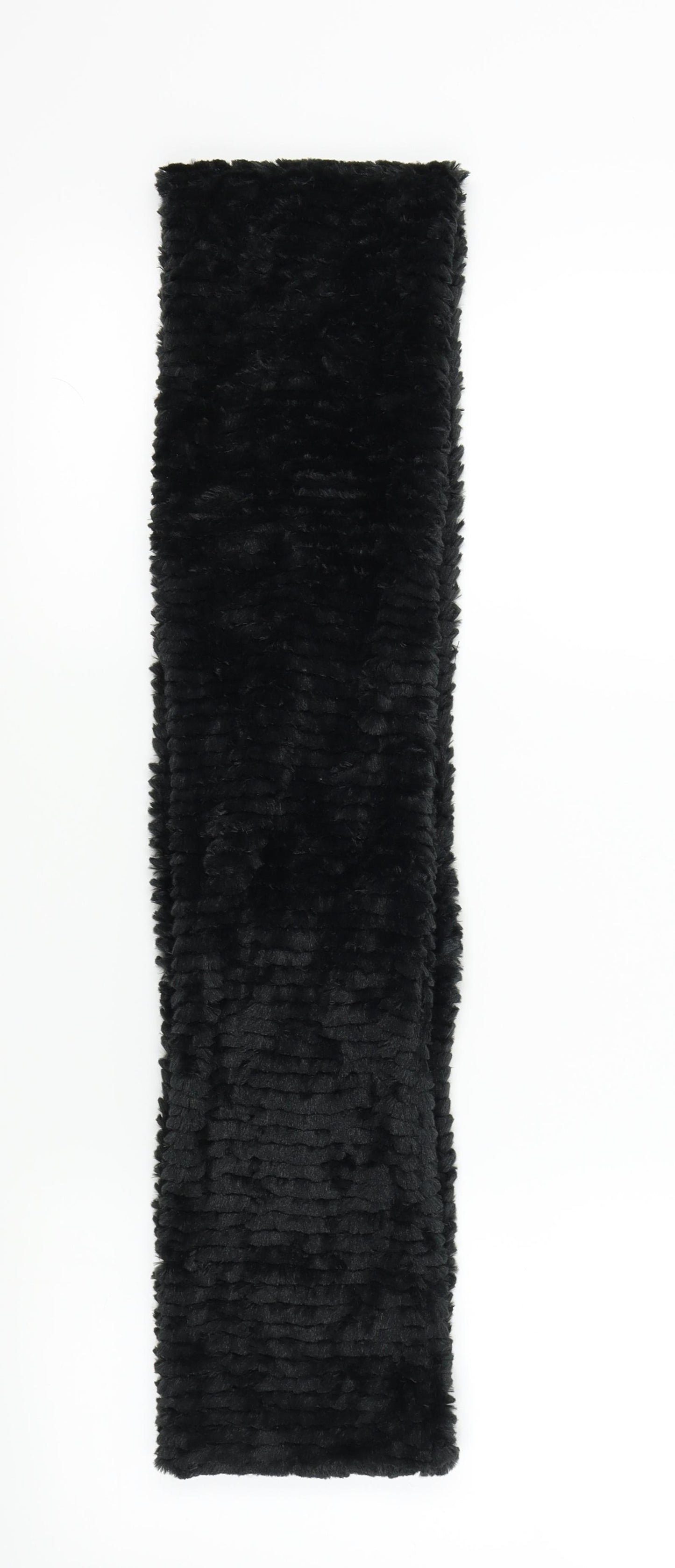 Preworn Womens Black    Scarf   - SOFT TOUCH