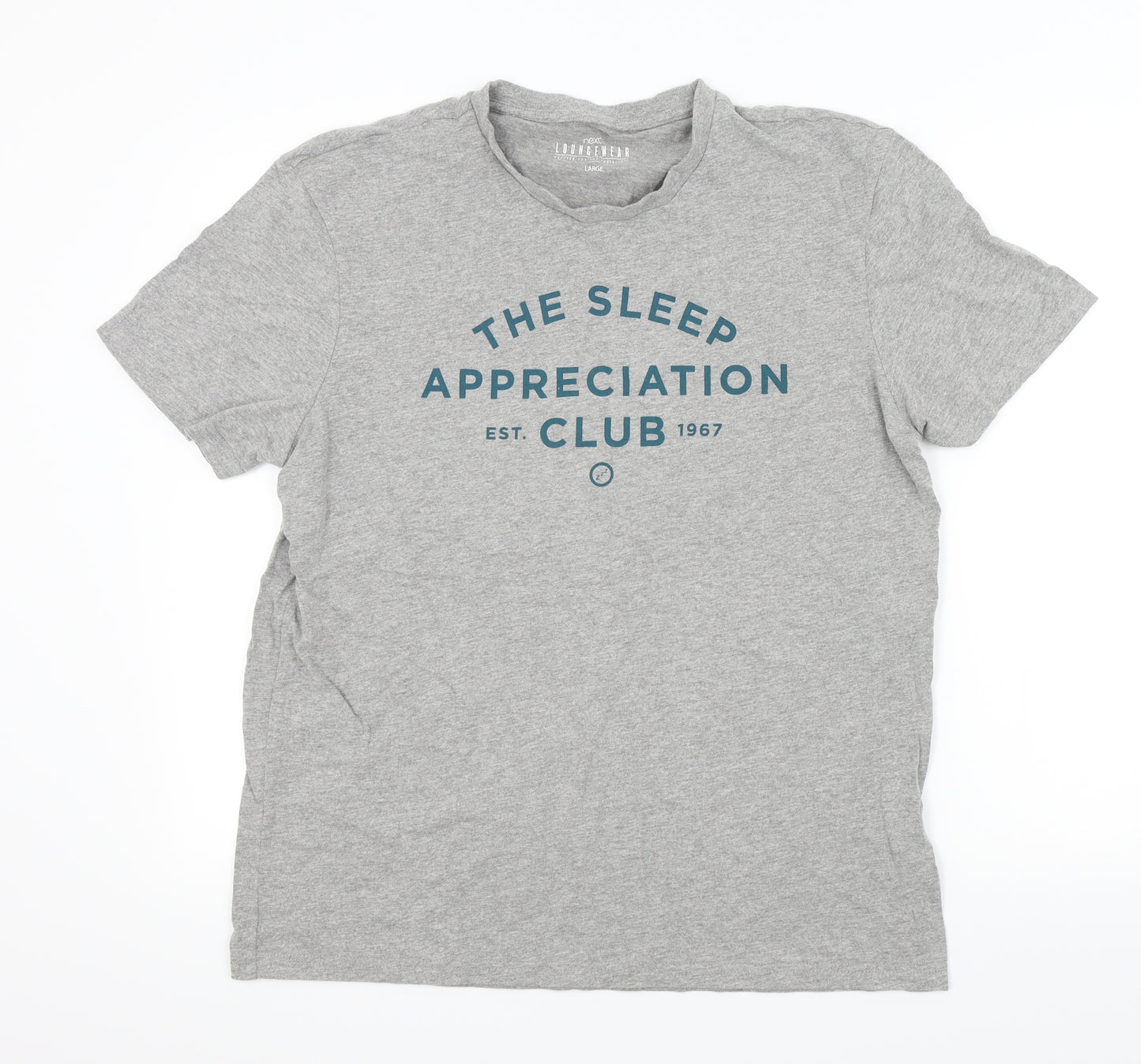 NEXT Mens Grey    T-Shirt Size L  - LOUNGEWEAR