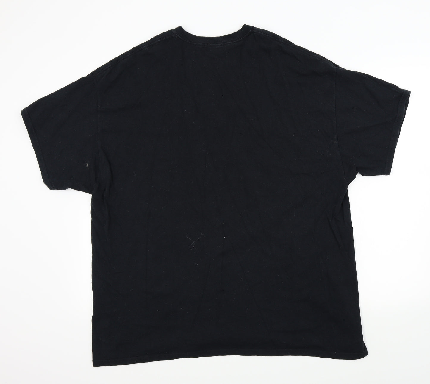 MAN Mens Black    T-Shirt Size L