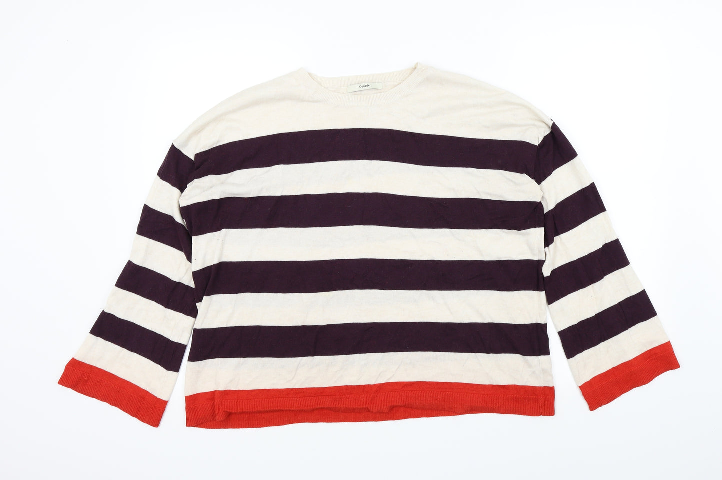 George Womens Multicoloured   Pullover Jumper Size 18