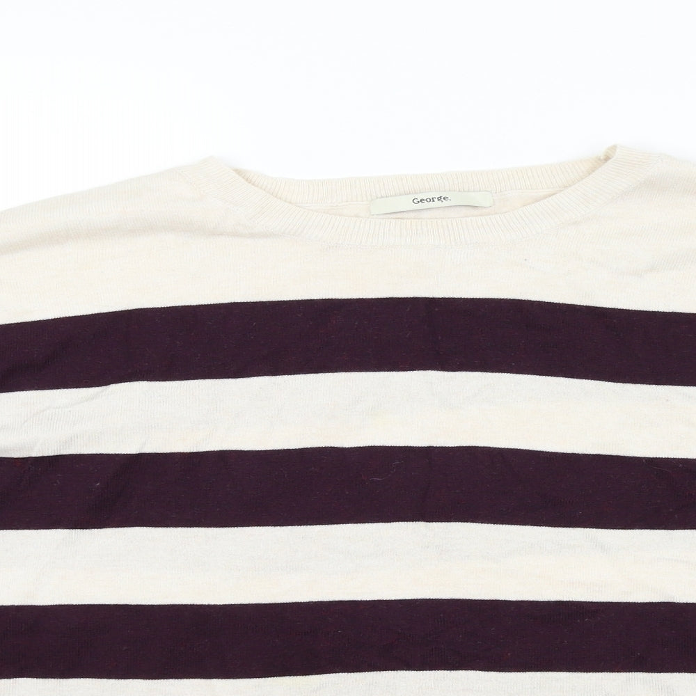 George Womens Multicoloured   Pullover Jumper Size 18