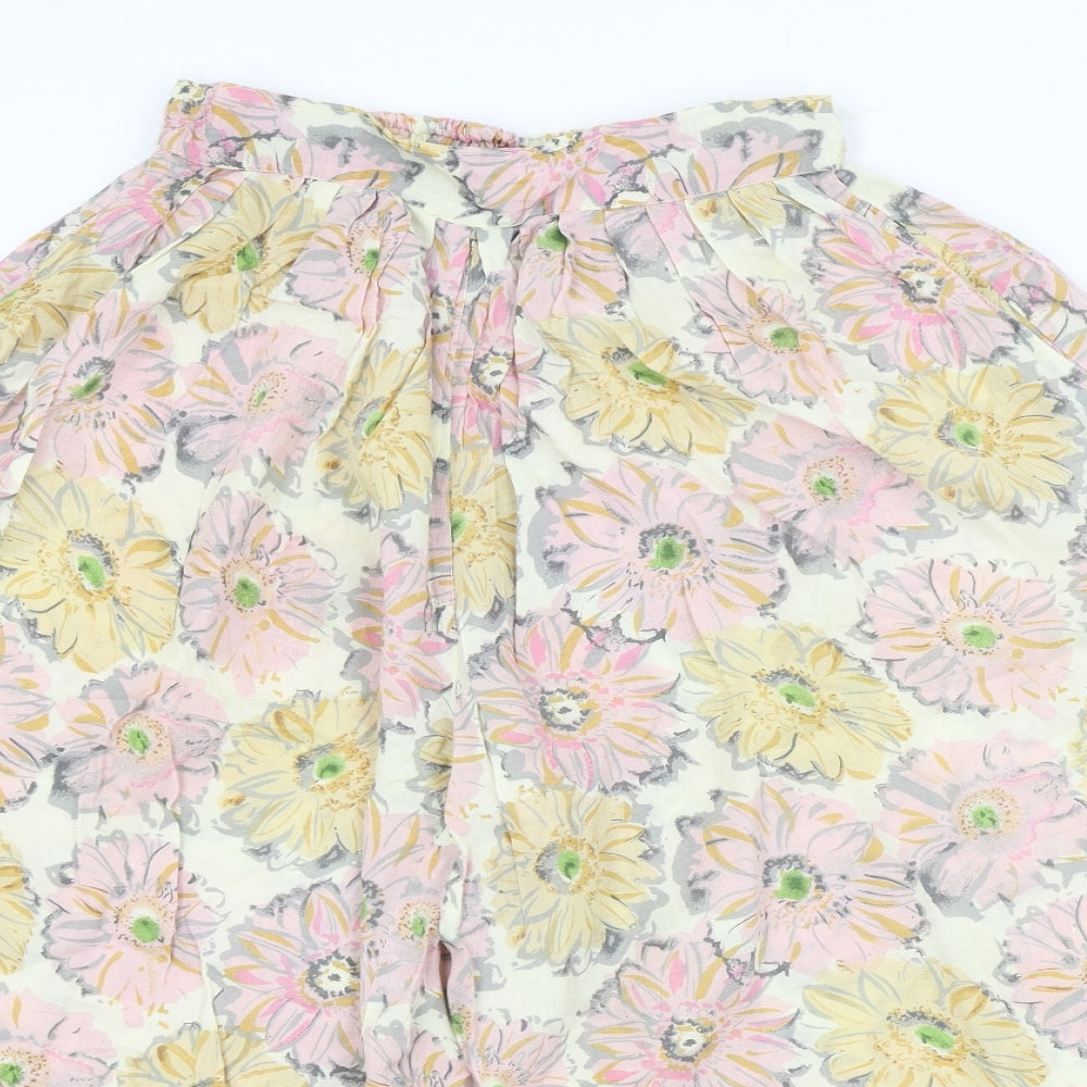 MARK ONE Womens Multicoloured Floral  Bermuda Shorts Size 14
