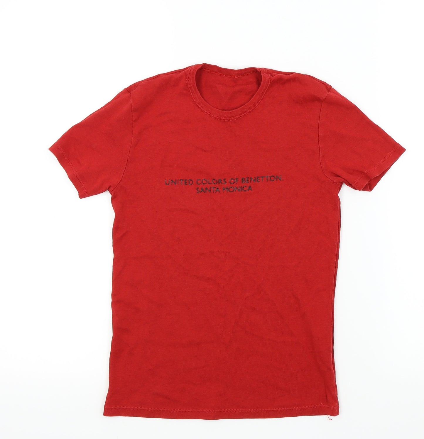 Preworn Boys Red   Basic T-Shirt Size S