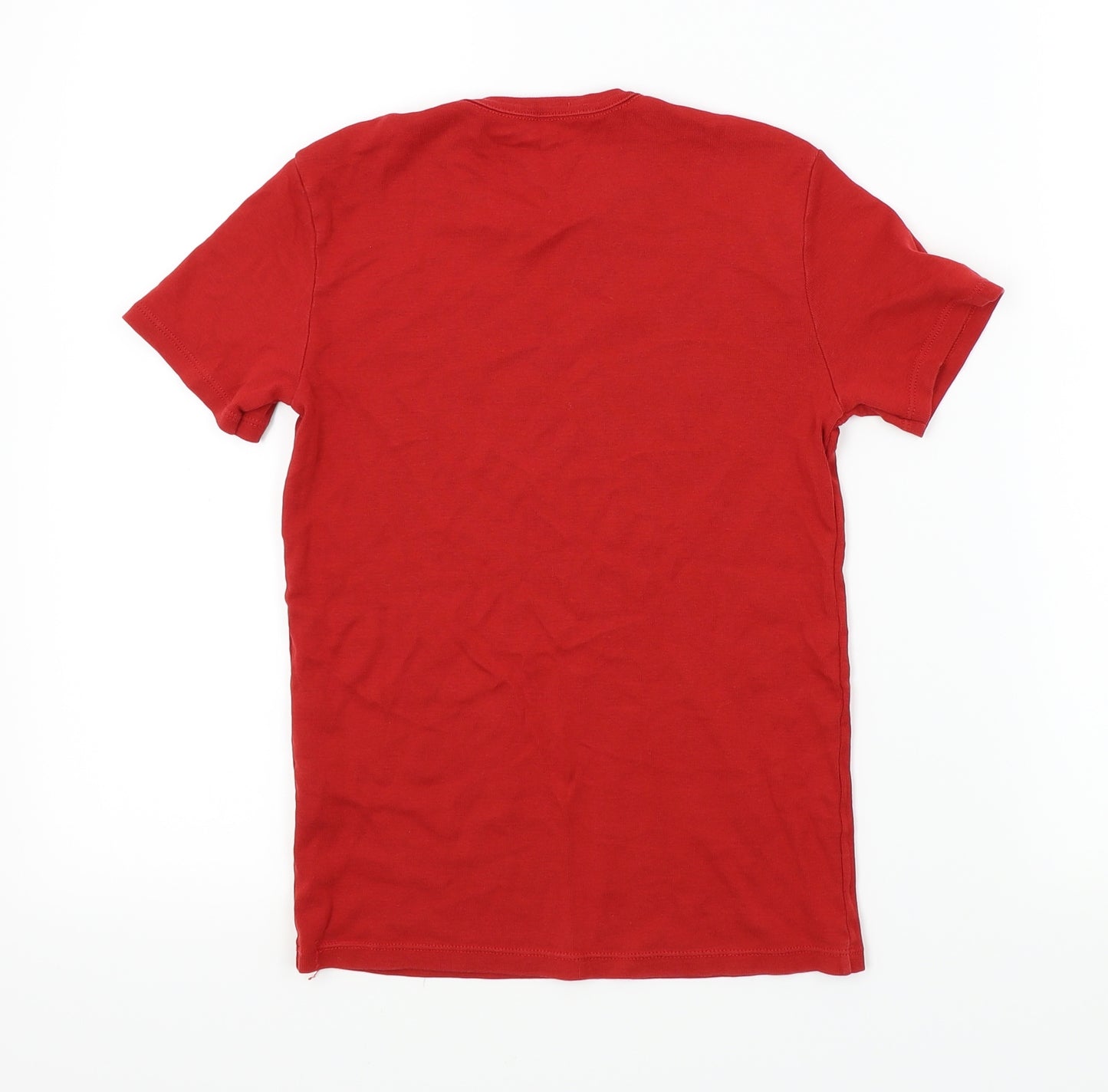 Preworn Boys Red   Basic T-Shirt Size S