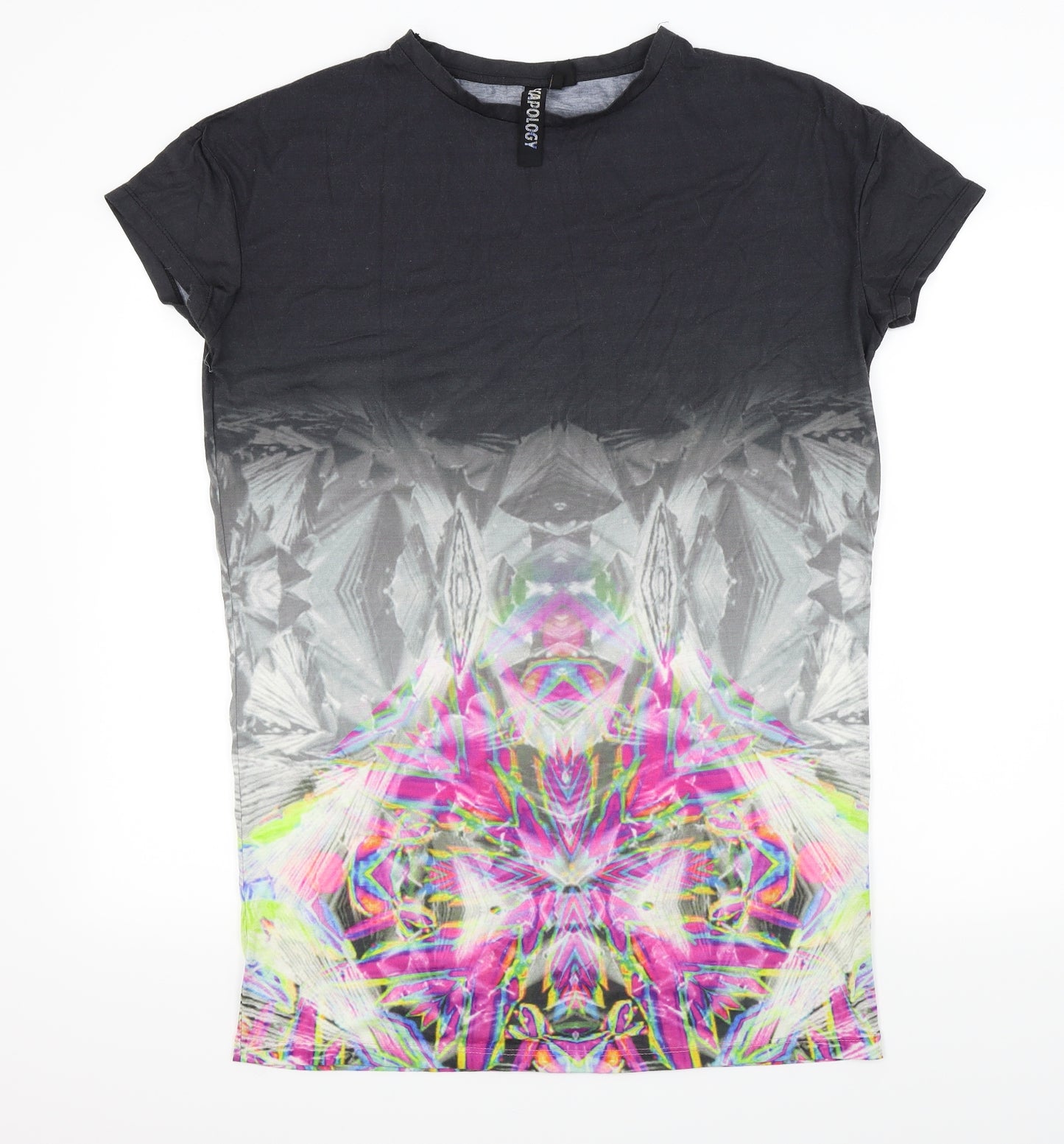 Escapology Womens Multicoloured   T-Shirt Dress  Size 8