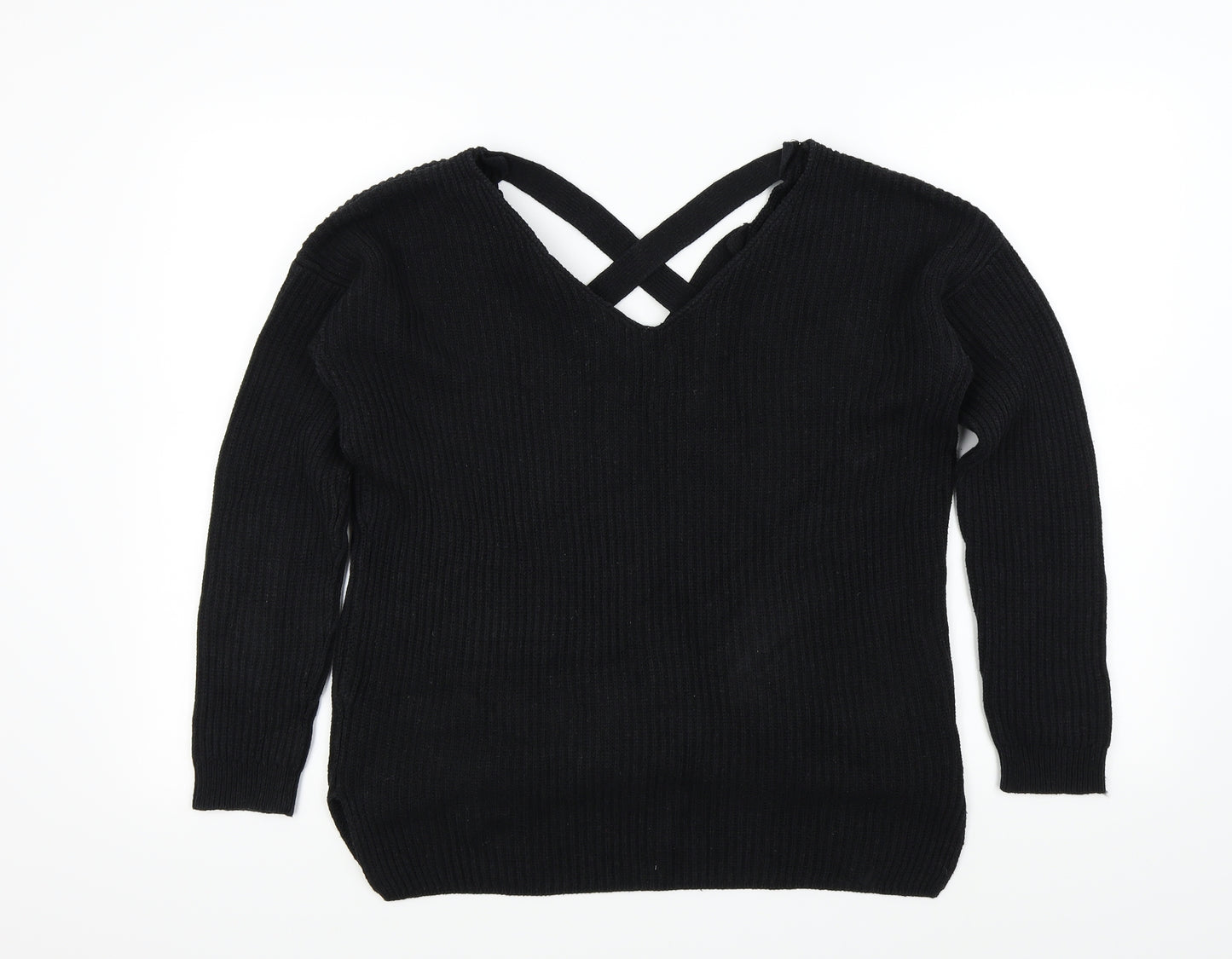 ASOS Womens Black   Pullover Jumper Size 10