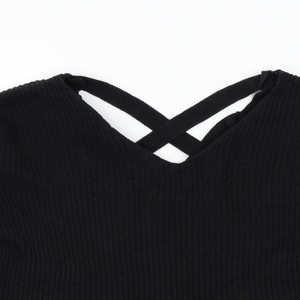 ASOS Womens Black   Pullover Jumper Size 10