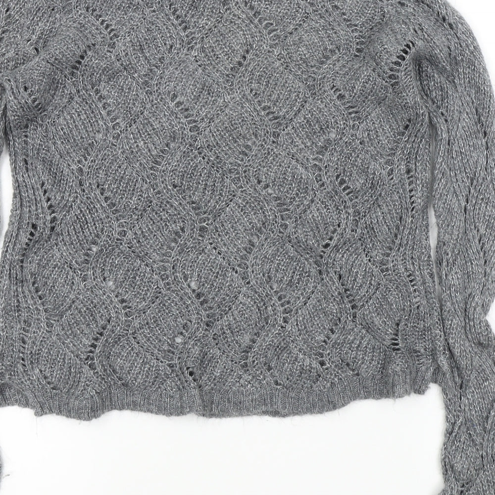 Primark Womens Grey   Pullover Jumper Size 10