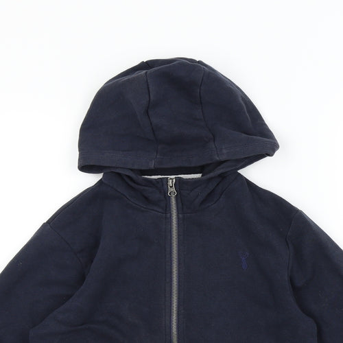 NEXT Boys Black   Full Zip Hoodie Size 8 Years