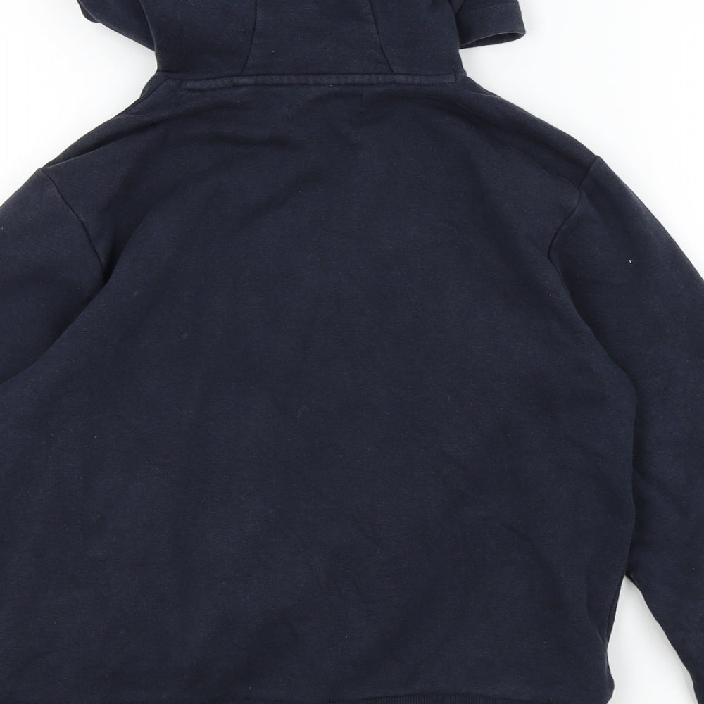 NEXT Boys Black   Full Zip Hoodie Size 8 Years