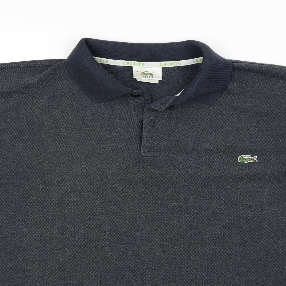 Lacoste Mens Green    Polo Size L