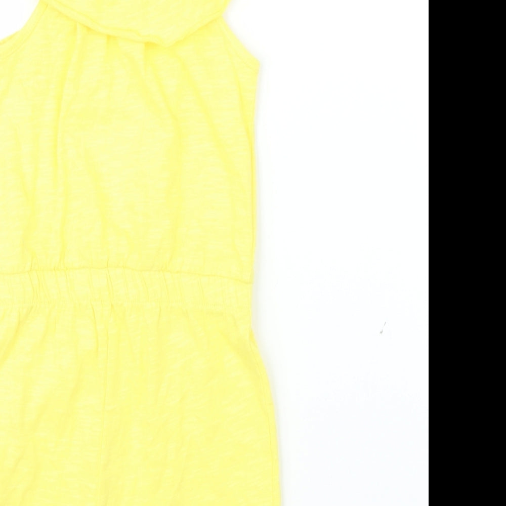 George Girls Yellow   Romper One-Piece Size 3-4 Years