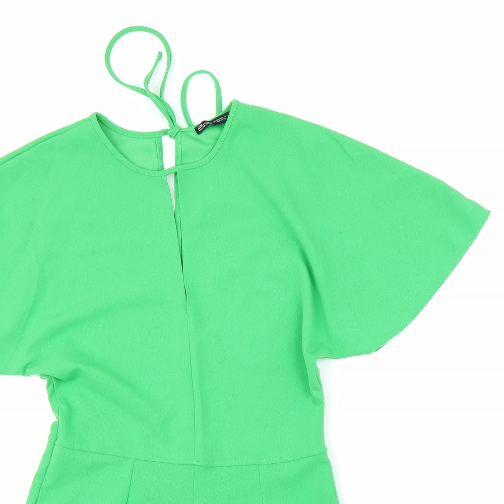 Zara Womens Green   Romper One-Piece Size XS