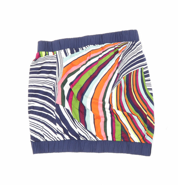 NEXT Womens Multicoloured Striped  Basic Blouse Size 8